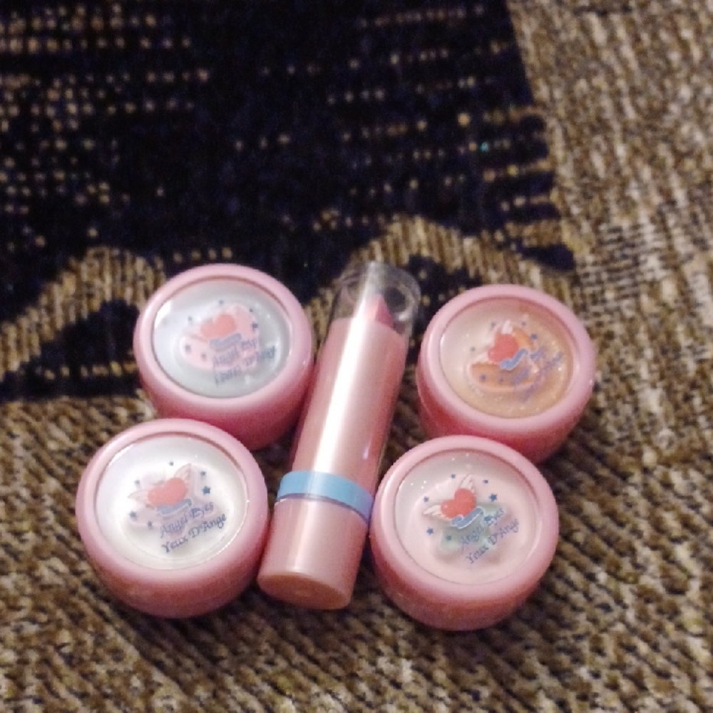 $4 Add-on New "Angel Lips" Lip Balms & Lipstick - Set Of 5 Items